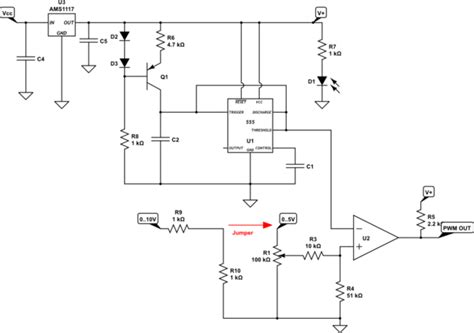 Voltage to PWM Circuit, need to understand frequency - Electrical ...