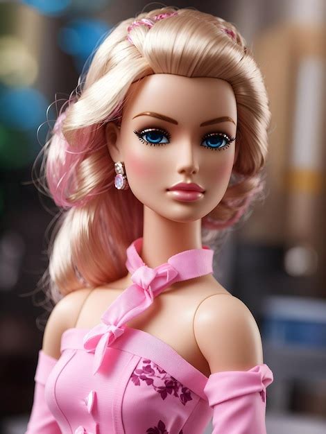 Premium Ai Image Beautiful Barbie Doll In Fashionable Clothes 3