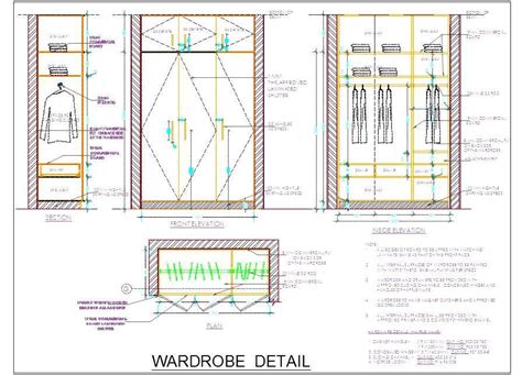 Wooden Wardrobe Design Detail- 5' size Wooden Wardrobe, Wardrobe Furniture, Wardrobe Design ...