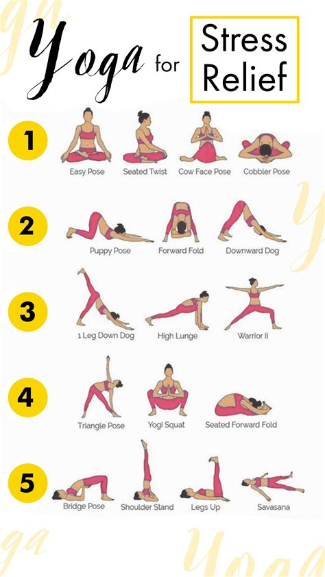 Yoga for stress relief yoga asanas poses – Artofit