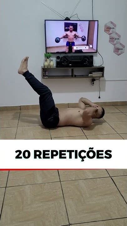 Treino De 30 Segudos Para Trincar O AbdÔmen Shorts Youtube