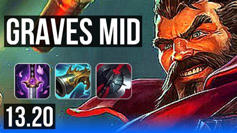 Graves Vs Zed Mid M Mastery Legendary Solo Kills