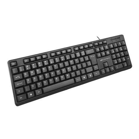 Teclado C Tech Usb Abnt Preto Kb Bk Comtek Tecnologia