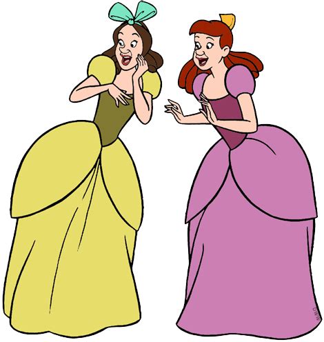 Drizella And Anastasia At Disney World