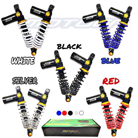 Pair Rear Shock Dual Absorber With Gas Tank For Aerox Nmax Adv Pcx