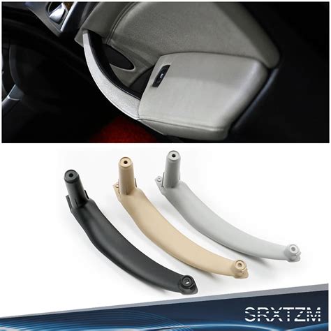 SRXTZM Gray Beige Black Car Left Right Interior Door Handles Inner Door