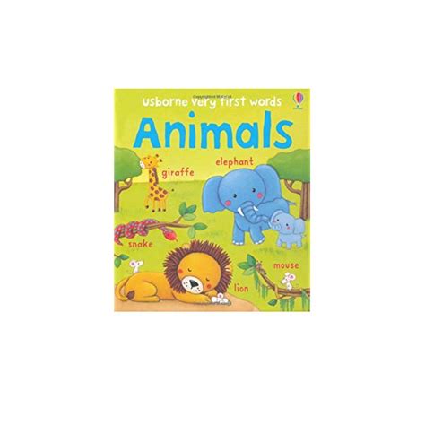 Animals: Usborne very first words – Smooth Sales