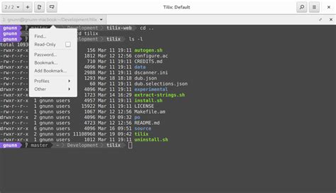 Tilix& A tiling terminal emulator