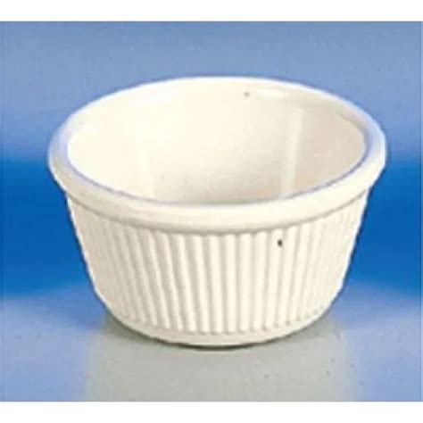 Thunder Group Ml B Bone White Fluted Ramekin Oz Per Case