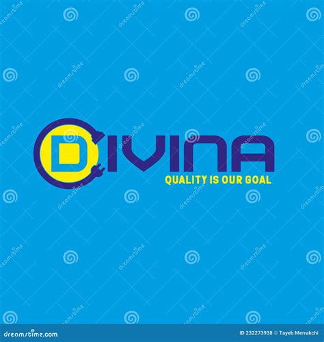 Logo Divina Stock Vector Illustration Of Electric Export 232273938