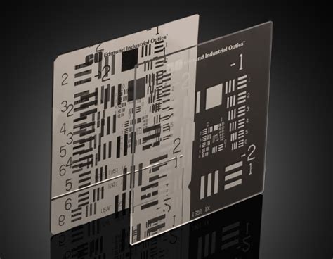 2 X 2 Positive Usaf 1951 Hi Resolution Target Edmund Optics