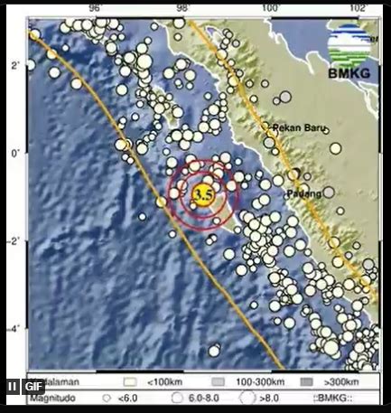 Info Gempa Terkini M Di Sumatera Barat Hari Ini April