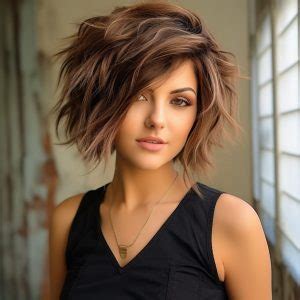 50 Classy And Elegant Short haircuts for thick hair 2024