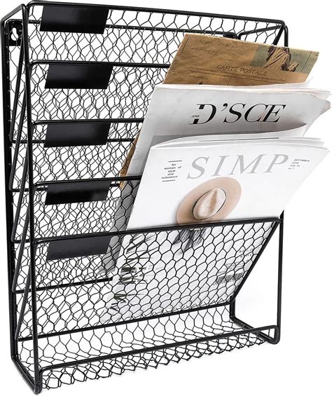 Amazon SUPEASY 2 Pack 15 Tier Hanging Wall Mount File Organizer