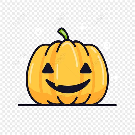 Pumpkin Icon Free Vector Illustration Material Light Vector Halloween