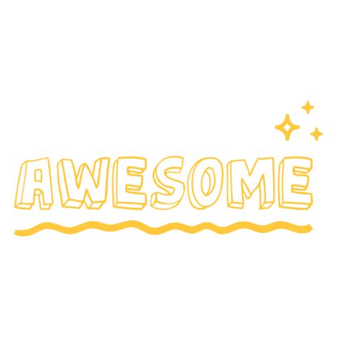 Awesome Doodle Lettering Quote Png And Svg Design For T Shirts