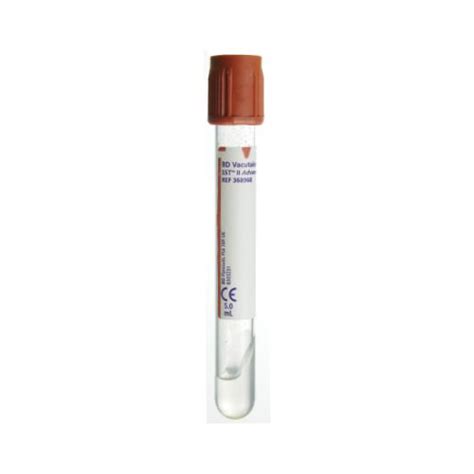 BD Vacutainer SST II Advance Plus Tube 5mL Rust X 1000 MidMeds