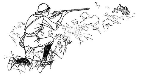 Shoot At Rabbit Hunting Coloring Pages Coloring Sky