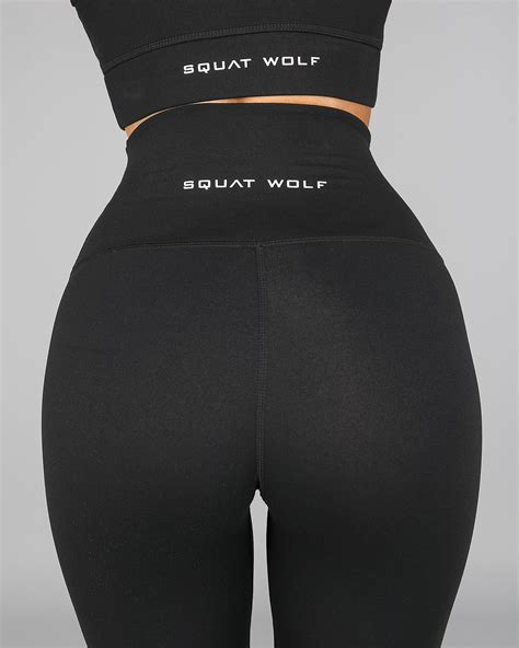 Squat Wolf Hera Leggings Black Tightsno