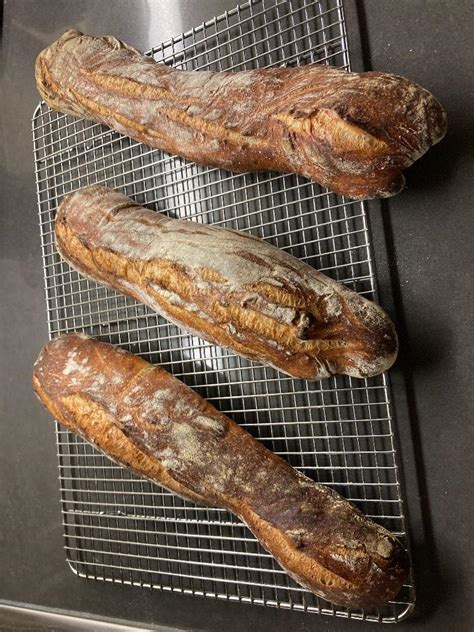 My First Try At Anis Bouabsa Baguettes The Fresh Loaf