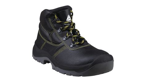 Jump3spno36 Delta Plus Atacama Black Steel Toe Capped Unisex Safety