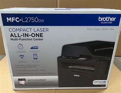 Brand New Brother Mfc L2750dw Wireless Monochrome Laser All In One