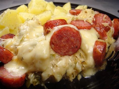 Smoked Sausage And Sauerkraut Casserole Recipe - Genius Kitchen