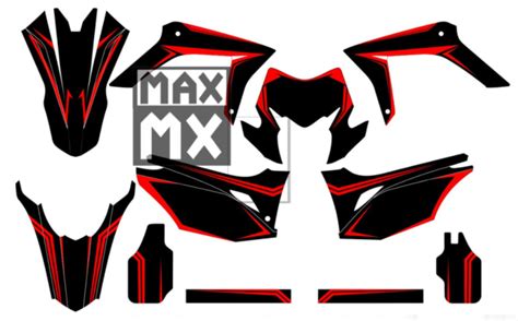 Decal Stiker Crf L Dekal Variasi Sticker Striping Custom Full Body