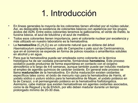 Principales tinciones en el laboratorio de anatomía patológica PPT