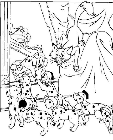 101 dalmatians Coloring Pages - Coloringpages1001.com