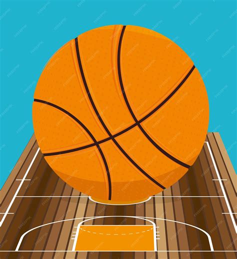 Premium Vector Basketball Design Vector Illustration