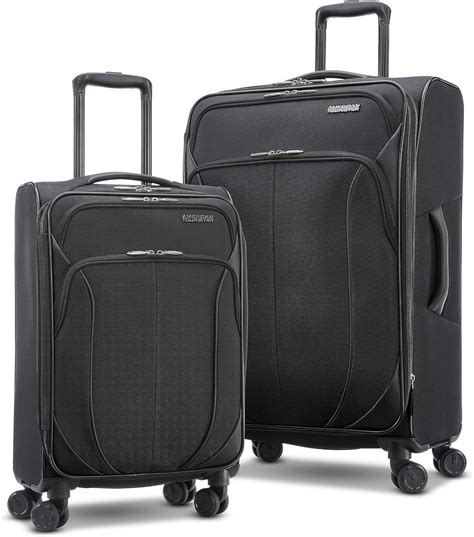 American Tourister Kix Softside Expandable Luggage Black