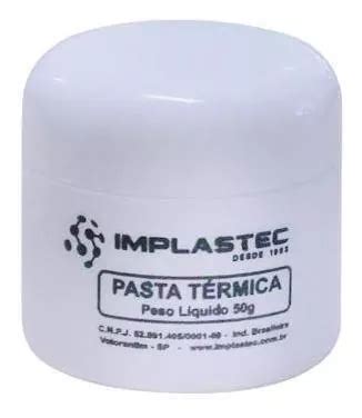 Pasta Termica Branca Implastec 50g MercadoLivre