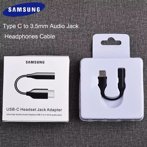 Jual Konektor Headset Samsung Type C To 3 5mm Jack Audio Converter Note 10 Plus S20 Ultra Note