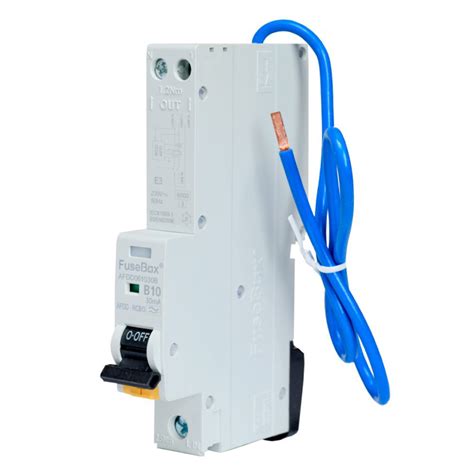 Fusebox AFDD063230B 32A AFDD RCBO Type A B Curve 6kA Capacity