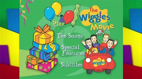 The Wiggles Getting Strong Dvd Menu