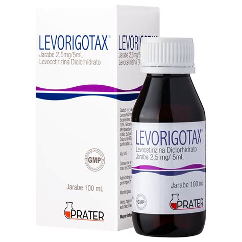 Levorigotax 25 Mg5 Ml X 100 Ml Jarabe Farmacias Ahumada