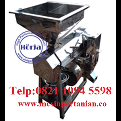 Jual Mesin Pengupas Kulit Tanduk Kopi Kering Huller Kopi Stainless