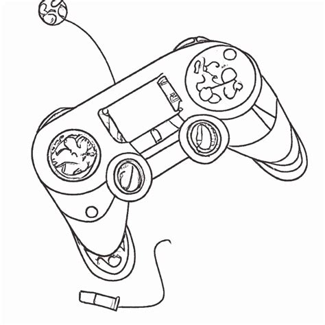 40 Desenhos De Controle De Videogame Para Imprimir E Colorir Pintar