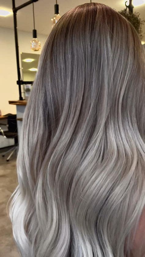 Ice Blonde Balayage Hair Goals 👩🏼 ️