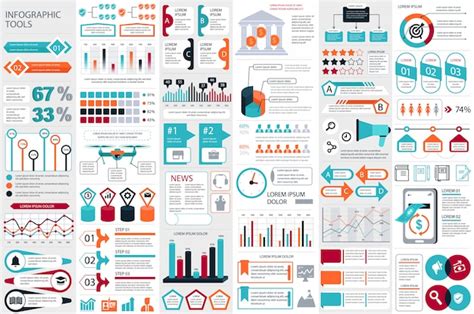 Premium Vector Infographic Elements Data Visualization Vector Design