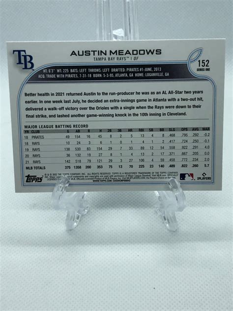 Austin Meadows #152 Prices | 2022 Topps | Baseball Cards