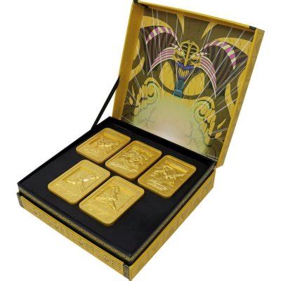 Fanattik Yu Gi Oh Exodia The Forbidden One Ingoty Ingot Set Gold