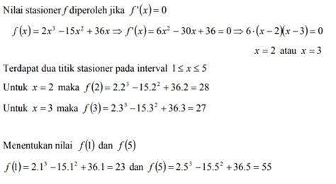 Contoh Soal Aplikasi Turunan Fungsi Dalam Kehidupan Sehari Hari Ujian