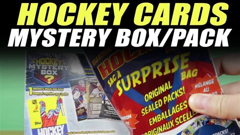 Hockey Card Mystery Box Pack Youtube