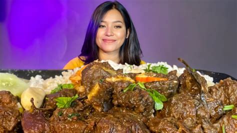 Beef Recipe Beef Mukbang Manipur Meat Eating Video Mukbang