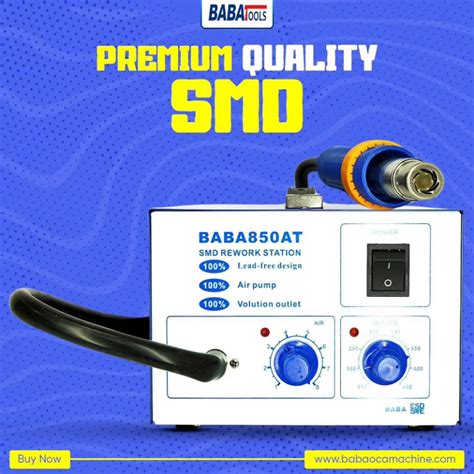 Mechanic HK SMD Rework Station With Hot Air Gun Baba Tools Official