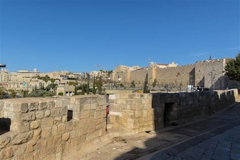 Muro Occidental De La Ciudad Vieja De Jerusal N Foto Premium