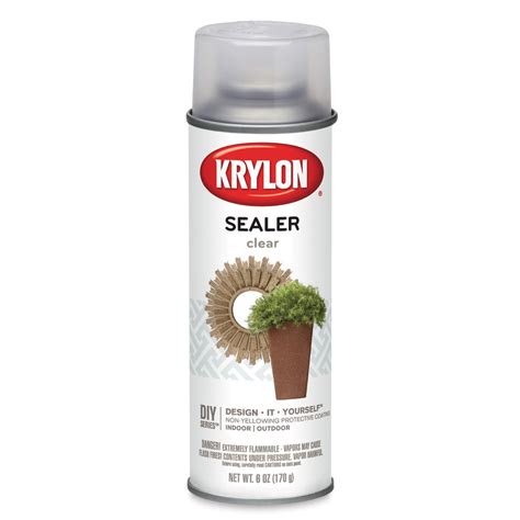 Krylon Make It Stone Spray Paint - Clear Sealer, 6 oz can | BLICK Art ...