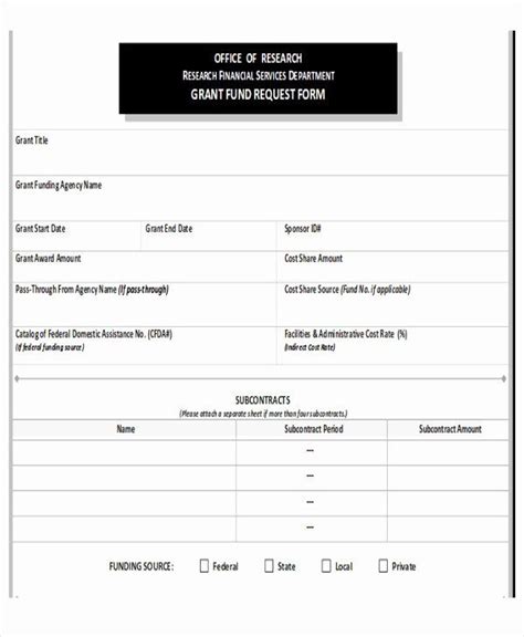 Fund Request Form Template Awesome Sample Funding Request Form 10